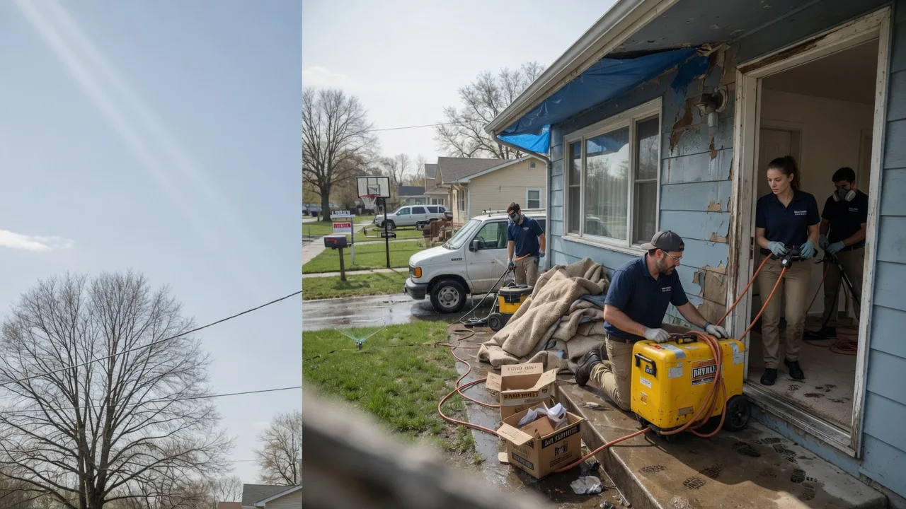 Basement Flood Cleanup in Bakersfield, VT near me